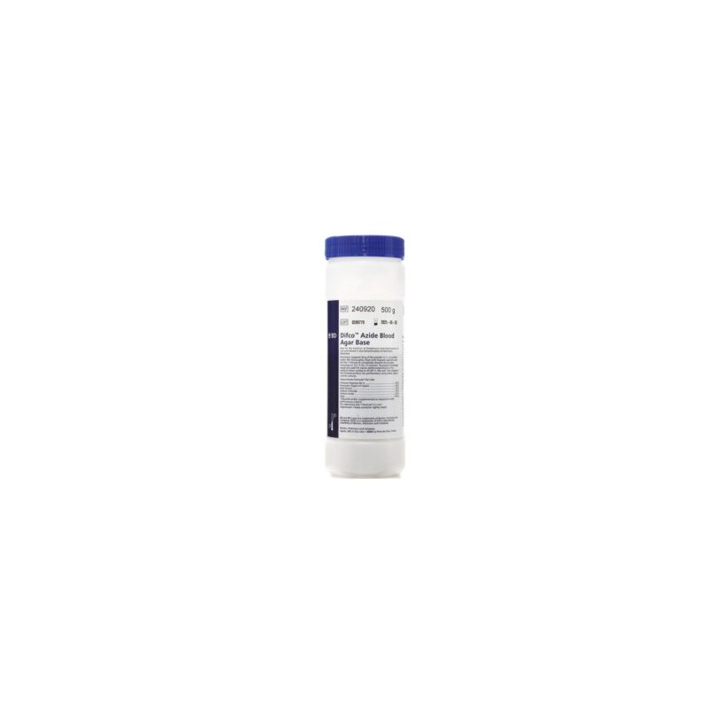 BASE DE AGAR SANGRE CON AZIDA. 500G. DIFCO