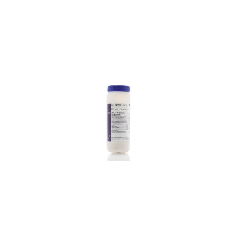 MEDIO PARA ANTIBIÓTICOS # 10. 500G. DIFCO
