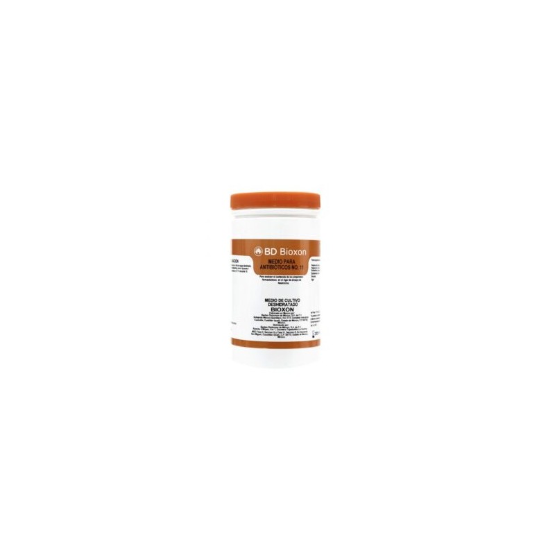 MEDIO PARA ANTIBIÓTICOS #11. 450G. BIOXON