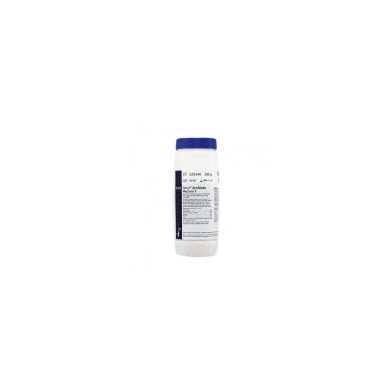 MEDIO PARA ANTIBIÓTICOS No.1. 500G. DIFCO