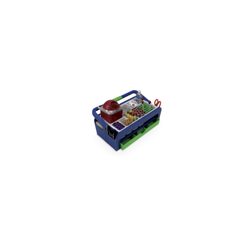 CAJA RECOLECTORA PARA MUESTRAS DE SANGRE