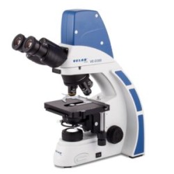 Microscopio binocular biológico digital