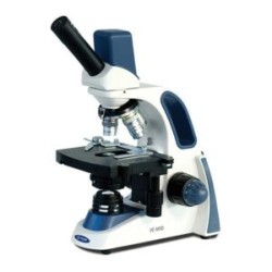 Microscopio monocular con cámara