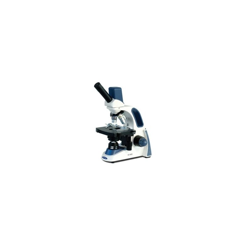 Microscopio monocular con cámara