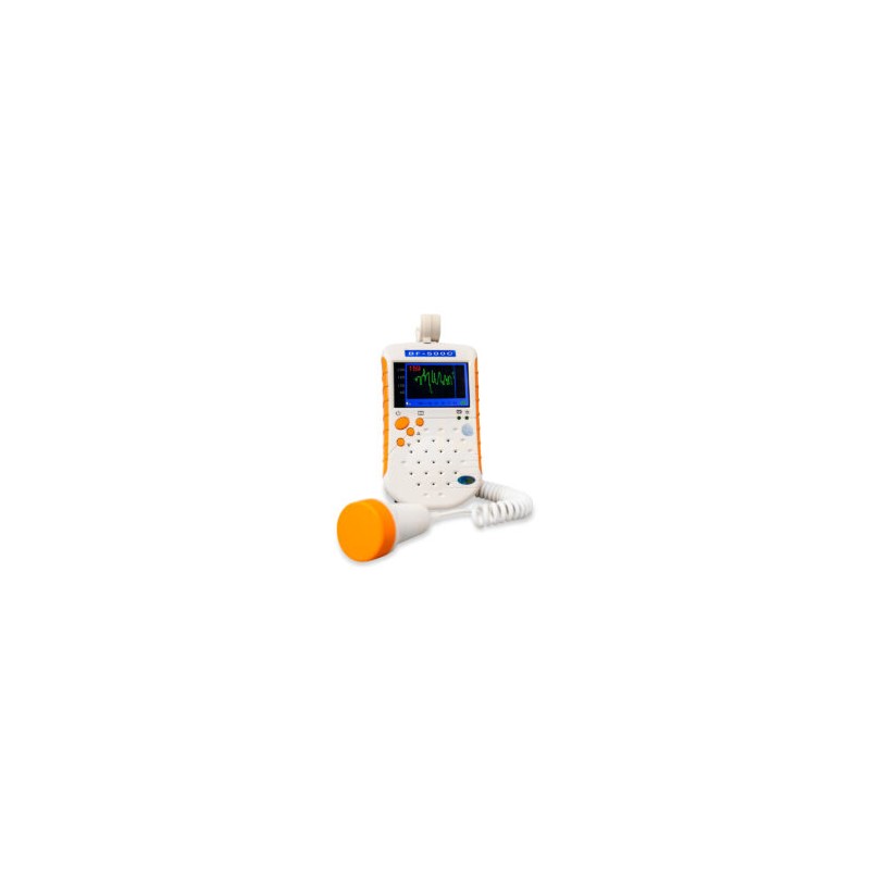 Doppler de bolsillo con pantalla