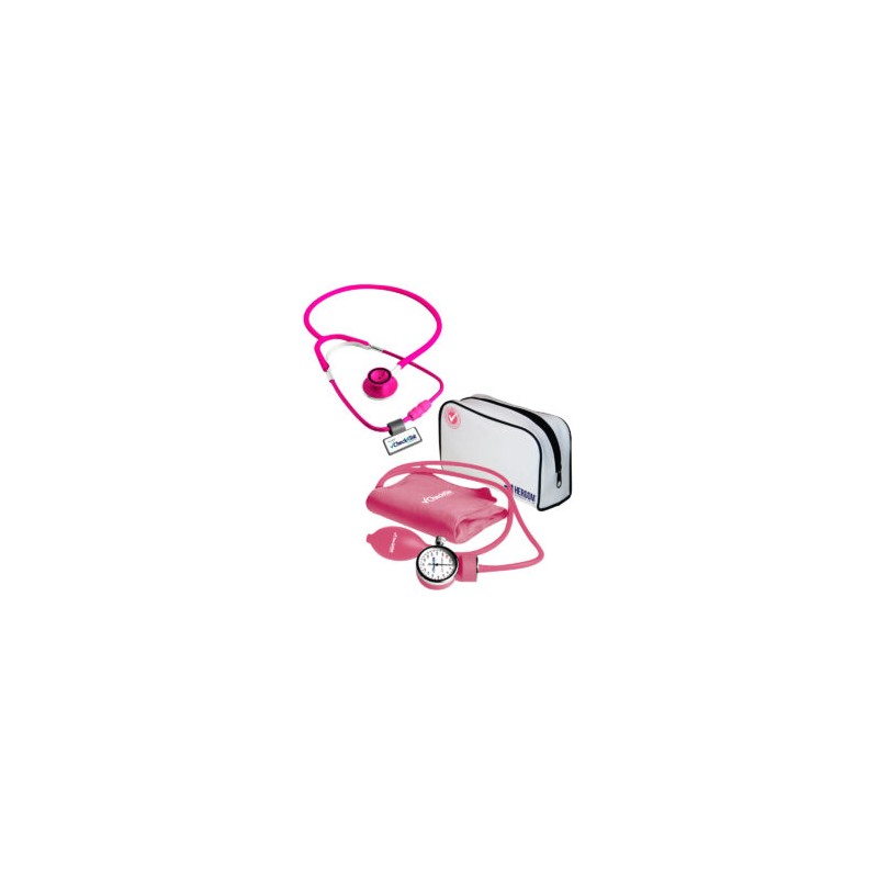 Kit doble Baumanómetro popular rosa
