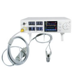 Monitor de paciente de 3 parámetros (NIBP, Oxigenación y pulso) para uso veterinario